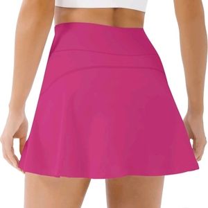 Persit High Waisted Fuschia Pink Skort Skirt Size Large Tennis Golf NEW NWT